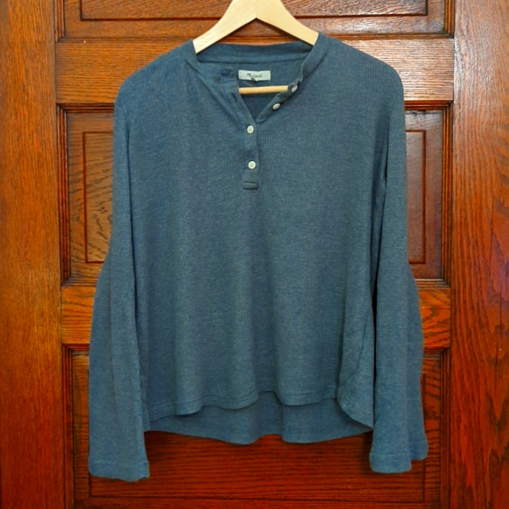 Madewell Small Thermal Bell Sleeved Shirt